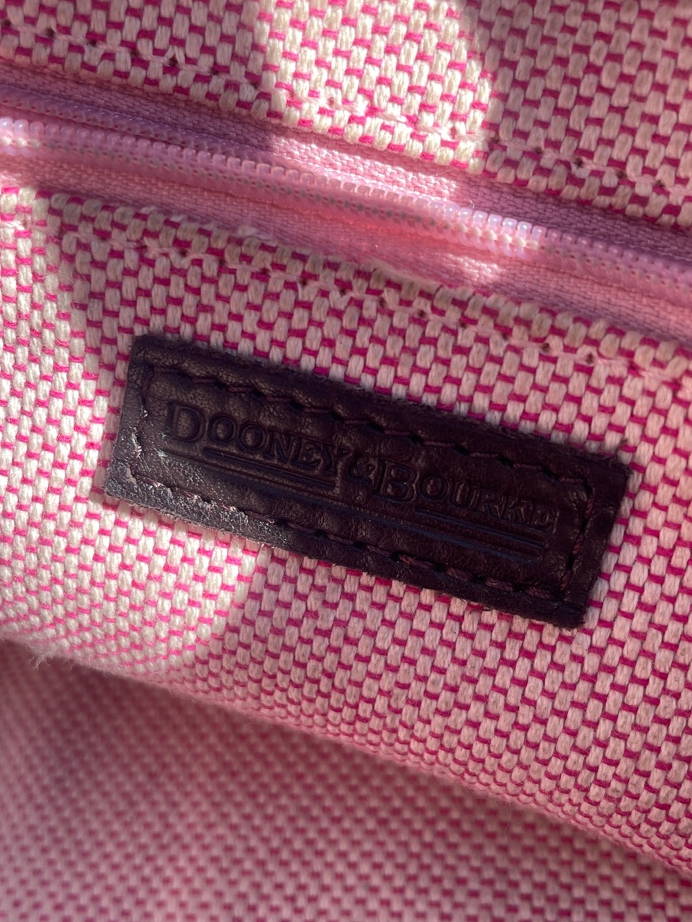 Dooney & Burke Dark Brown Annalisa Logo Lock Satchel - Picture 9 of 9